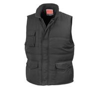 (S, Black) Result Mens Promo Body Warmer