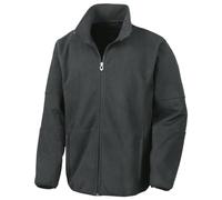Result Men's R131m Osaka Combed Pile Softshell Jacket, Black, Large