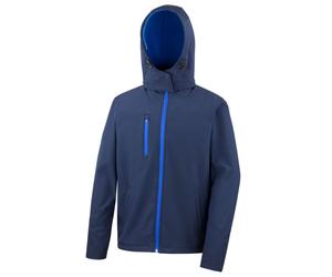 Result Men's Recycled Sustainable Hooded Softshell Jacket