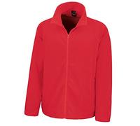 Result Men's Core Micro Fleece Jacket, Red, X-Small