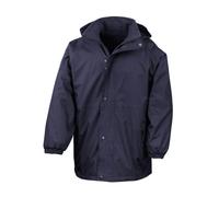 Result Men's Reversible StormDri 4, 000 Waterproof Windproof Anti Pilling Fleece Jacket in Dark Navy | Size: Small Result Dark Navy S