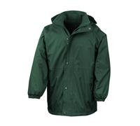 (M, Bottle Green/Bottle Green) Result Mens Reversible StormDri 4,000 Waterproof Windproof Anti Pilling Fleece Jacket