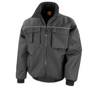 Result Men's Sabre Pilot Jacket in Black | Size: 2XL Result Black 2XL