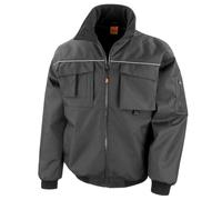 Result Men's Sabre Pilot Jacket in Black | Size: Large Result Black L