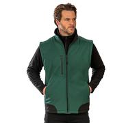 Result Men's Soft Shell Bodywarmer in Bottle Green | Size: Medium Result Bottle Green M