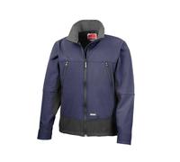 Result Men's Softshell Activity Waterproof Windproof Jacket in Navy | Size: 2XL Result Navy 2XL