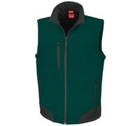 Result Men's Softshell Body Warmer in Bottle Green | Size: 2XL Result Bottle Green 2XL