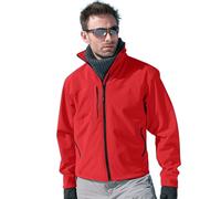 Result Men's Softshell Premium 3 Layer Performance Jacket (Waterproof, Windproof & Breathable) in Red | Size: 2XL Result Red 2XL