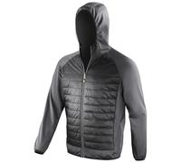 Result Men's Spiro Zero Gravity JKT Jacket, Black (Blk/Gry), XX-Large(Size:2XL)