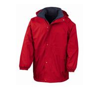 (M, Red/Navy) Result Mens StormDri 4000 Reversible Waterproof Jacket