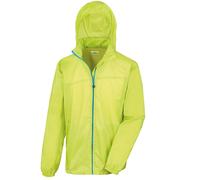 Result Men's Stowable HDI Quest Jacket in Lime | Size: Small Result Lime S