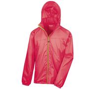 Result Men's Stowable HDI Quest Jacket in Raspberry | Size: Large Result Raspberry L