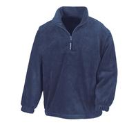 Result Men's Unisex Unlined Active Fleece Jacket, Blue (Navy), XXX-Large