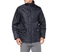 Result Men's Cheltenham Urban Jacket Blouson Plain Turtleneck Long Sleeve Jacket, Blue, X-Large