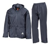 Result Mens Waterproof Windproof Heavy Duty Jacket and Trousers Rain Suit + BAG