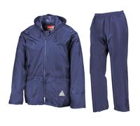 Result Mens Waterproof Windproof Heavy Duty Jacket and Trousers Rain Suit + BAG
