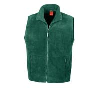 Result Mens WHITE YELLOW RED BLUE GREEN Sleeveless Fleece Bodywarmer Gilet Vest