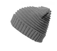Result Men's Winter Essentials Braided Beanie Hat in Grey Result Grey One Size
