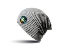 Result Men's Winter Essentials Core Softex Beanie Hat in Mid Grey Result Mid Grey One Size