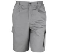 (3XL, Grey) Result Unisex Work-Guard Action Shorts / Workwear