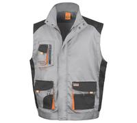 Result Men's Work-Guard Lite Gilet in Grey | Size: 2XL Result Grey 2XL