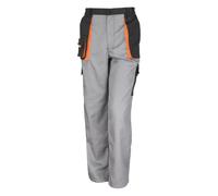 (L, Grey/Black) Result Work-Guard Mens Lite Trousers