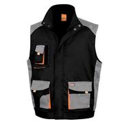 Result Mens Work-Guard Lite Workwear Gilet / Bodywarmer (Breathable And Windproof)