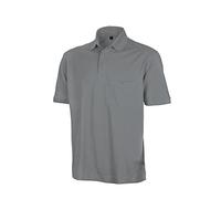 Result Men's Work Guard Polo Shirt Regular Fit Plain Round Collar Short Sleeve Casual Shirt, Grey (Wg Grey), XXXXX-Large (Manufacturer Size:5XL)