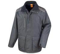 Result Mens Work-Guard Long Coat / Workwear (Waterproof & Wi RW3251