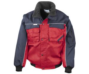 Result Mens Workgaurd Zip Sleeve Heavy Duty Water Repellent BC931