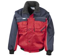 Result Mens Workgaurd Zip Sleeve Heavy Duty Water Repellent / N/A N/A BC931