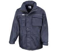 Result Men's Workwear Heavy Duty Water Repellent Windproof Combo Coat in Dark Navy | Size: Small Result Dark Navy S