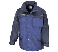 Result Men's Workwear Heavy Duty Water Repellent Windproof Combo Coat in Mid Navy | Size: Medium Result Mid Navy M