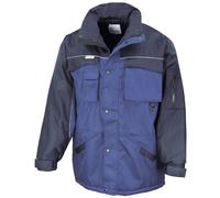 Result Men's Workwear Heavy Duty Water Repellent Windproof Combo Coat in Navy | Size: Medium Result Navy M