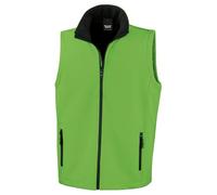 Result Softshell Bodywarmer R232M – Printable – Vivid Green, Medium
