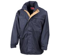 Result Multi-Function Full Zip Waterproof Jacket Concealed Hood In Collar R67X