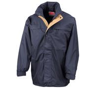 Result Multi-Function Full Zip Waterproof Jacket Concealed Hood In Collar R67X