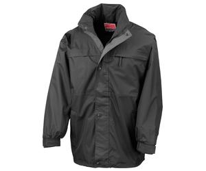 Result Multi-function midweight jacket R067X - Taped and twin-needle seams