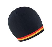 Result National Beanie-Caps & Hats Etc-R368X-German Colours-O/S
