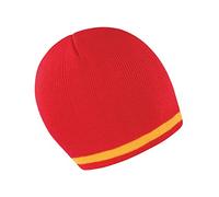 Result National Beanie-Caps & Hats Etc-R368X-Spanish Colours-O/S