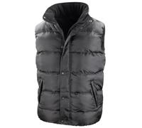 RESULT Nova Padded Bodywarmer Water Wind Resist Gilet Zip Pockets Hooded (R223X)