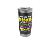 Result of Evolutionary Success Act Like It Sarcastic Biology Stainless Steel Insulated Tumbler