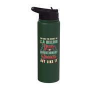 Result of Evolutionary Success Act Like It Sarcastic Biology Stainless Steel Insulated Water Bottle