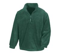 Result Plain 1/4 Zip Neck Polar Fleece Warm Heavyweight Pullover Jumper Unisex