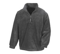 Result Plain 1/4 Zip Neck Polar Fleece Warm Heavyweight Pullover Jumper Unisex