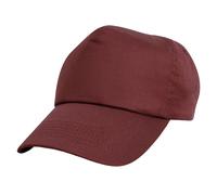 Result Plain Basebll Cap in Burgundy Result Burgundy One Size