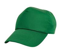 (One Size, Kelly Green) Result Unisex Childrens/Kids Plain Basebll Cap (Pack of 2)