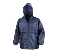 Result Plain Lightweight Waterproof Windproof Jacket Coat Concealed Hood