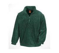 RESULT Polar Thermal Top Mens Fleece Jacket 1/4 ZipUp 2 side pockets fleece