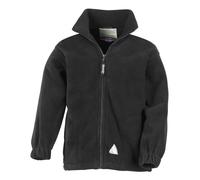 Result Polartherm Fleece Jacket in Black | Size: 8-10 Years Result Black 8-10 Years